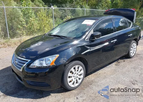2014 Nissan Sentra S from USA, damaged, VIN 3N1AB7AP4EL685491